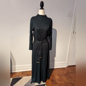 Calvin Klein Forest Green Sweater Dress